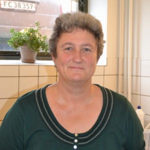 Bistads daglige leder Lene
